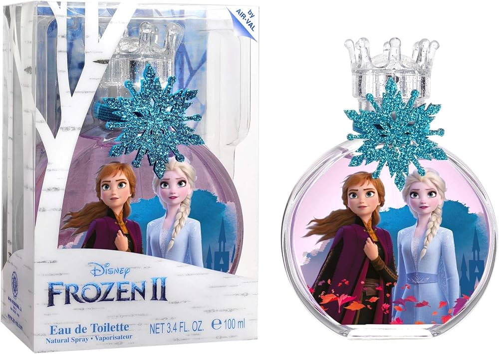 Disney Frozen Ii Eau De Toilette Spray for Girls 3.4 Ounce with Charm