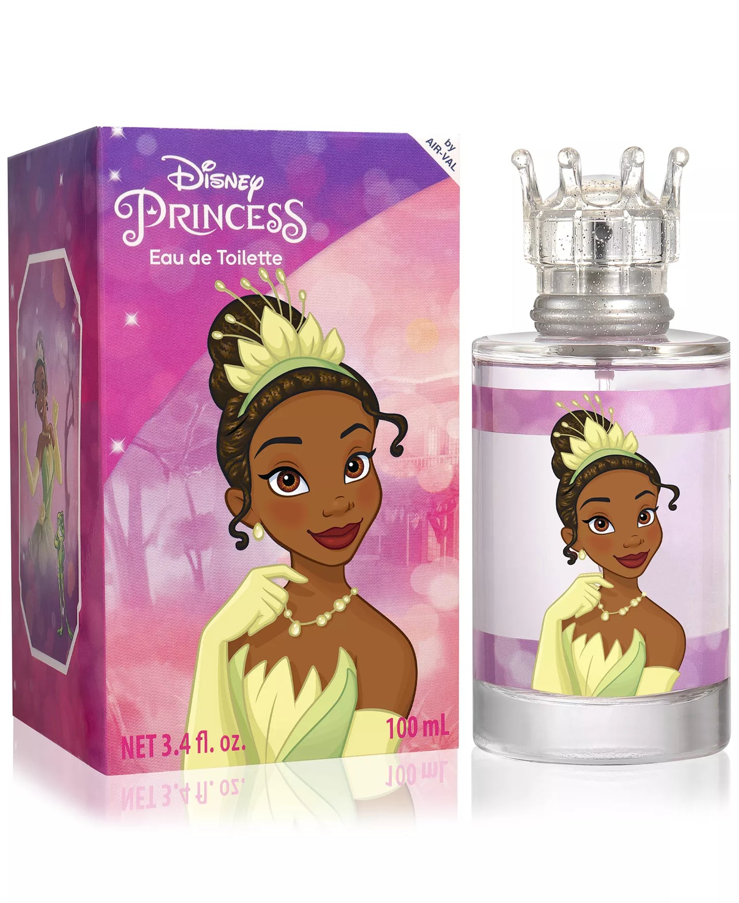 Disney Princess Tiana Eau de Toilette Spray, 3.4 oz For Kids