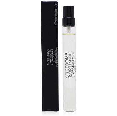 Viktor & Rolf Spicebomb Dark Leather Eau de Parfum Spray for Men, 0.34 oz (7.5 ml)