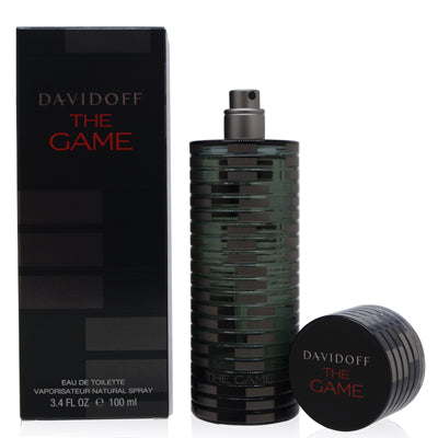 Davidoff the Game Eau de Toilette Spray for Men, 3.4 oz (100 ml)