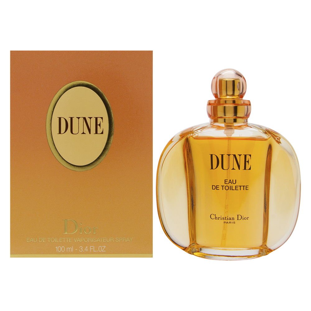 Christian Dior Dune For Women Eau De Toilette Spray 3.4 Ounces