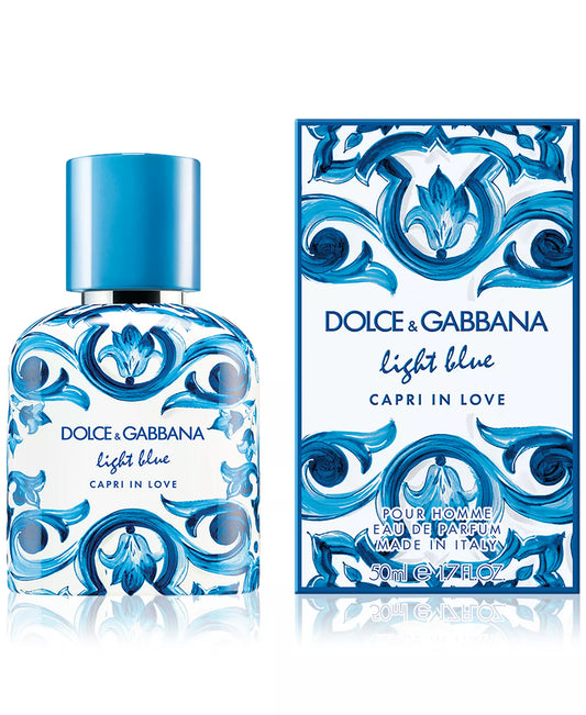 Dolce&Gabbana Men's Light Blue Capri In Love Eau de Parfum, 1.7 oz.