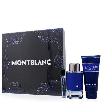 Montblanc Explorer Ultra Blue Gift Set for Men