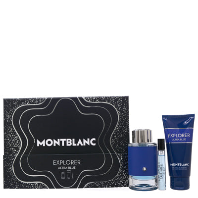 Montblanc Explorer Ultra Blue Gift Set for Men