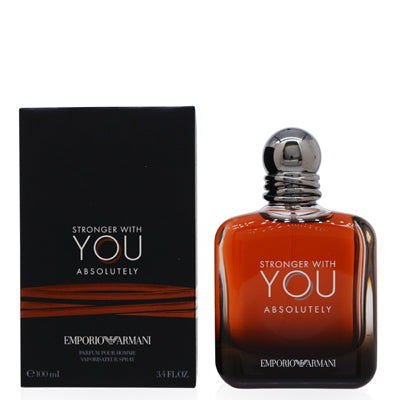 Giorgio Armani Stronger With You Absolutely Eau de Parfum Spray for Men, 3.4 oz (100 ml)