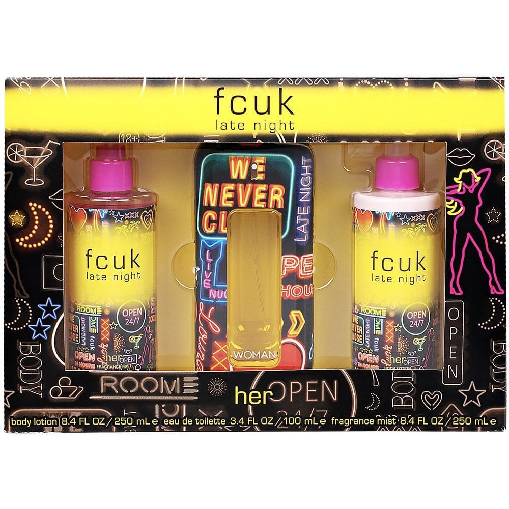 French Connection Fcuk Late Night 3 Piece Set for Women