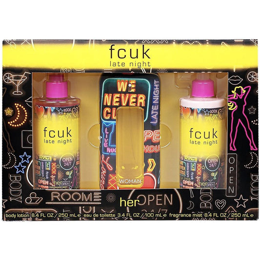 French Connection Fcuk Late Night 3 Piece Set for Women
