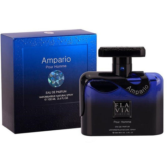 Flavia Men's Ampario Pour Homme EDP Spray 3.4 oz