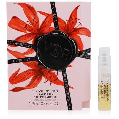 Viktor & Rolf Flowerbomb Tiger Lily Eau de Parfum Spray for Women, 0.04 oz (1 ml)