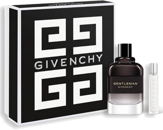 Givenchy Men's Gentleman Boisee Gift Set Fragrances EDP 3.4 oz Eau de Parfum spray and 0.4 oz travel atomizer