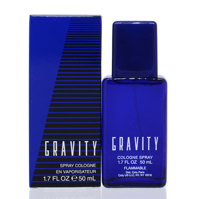 Coty Gravity Cologne Spray for Men, 1.7 oz (50 ml)