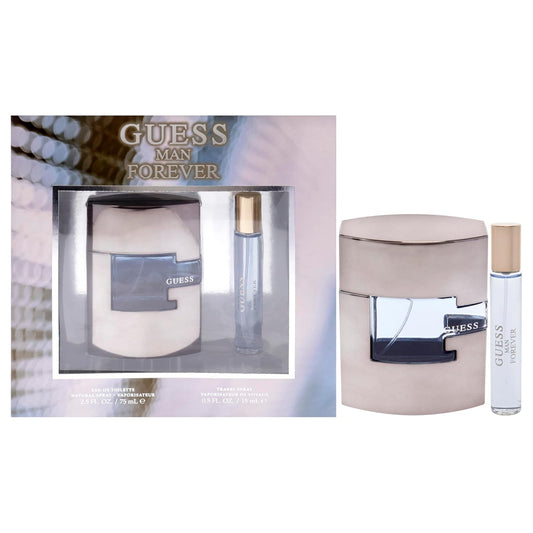 Guess Forever by Guess for Men 2 Pc Gift Set 2.5oz EDT Spray, 0.5oz EDT Spray