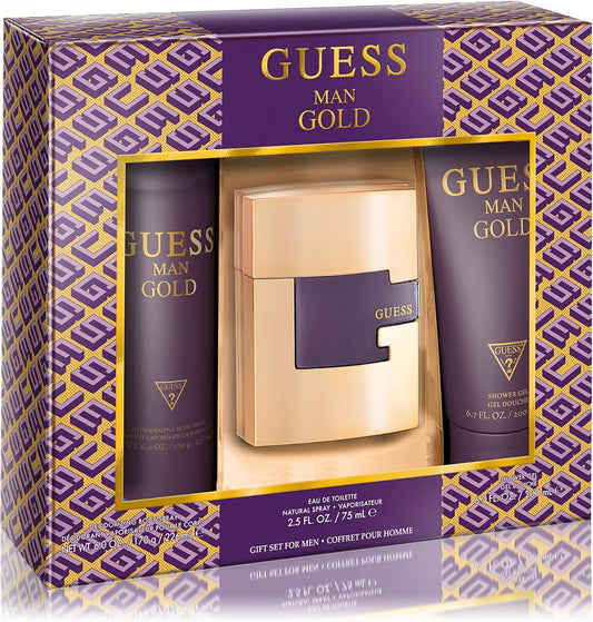 GUESS Man Gold EDT Sp Gift Set