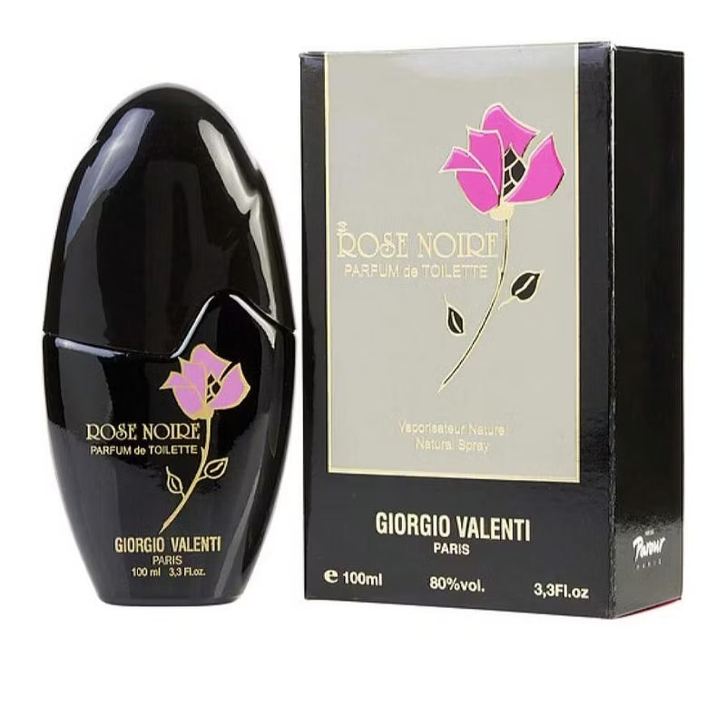 Giorgio Valenti Rose Noire, 3.3oz Parfum De Toilette Spray For Women