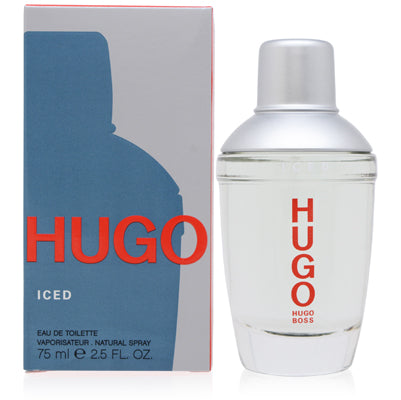 Hugo Boss Hugo Iced Eau de Toilette Spray for Men, 2.5 oz (75 ml)