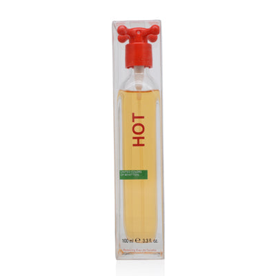Benetton Hot by Benetton Eau de Toilette Spray for Women, 3.3 oz (100 ml)