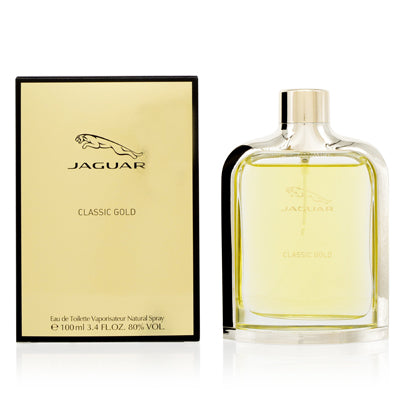 Jaguar Jaguar Classic Gold Eau de Toilette Spray 3.4 OZ for Men