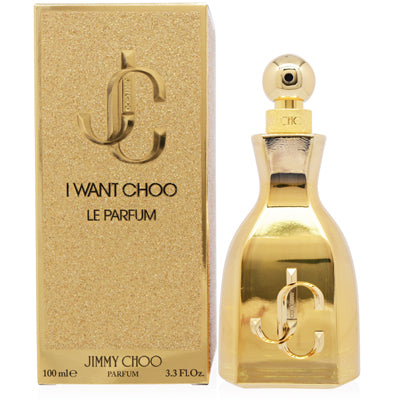 Jimmy Choo I Want Choo Parfum Spray for Women, 3.3 oz (100 ml)