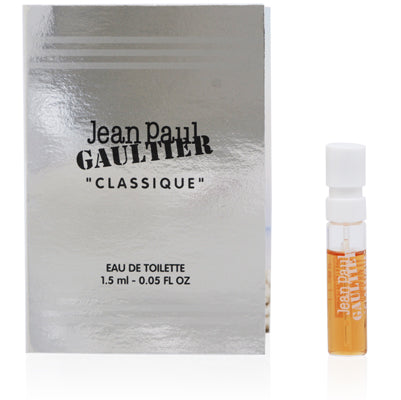 J.P.G. Jean Paul Gaultier Classique Eau de Toilette Spray for Women, 0.05 oz (1 ml)
