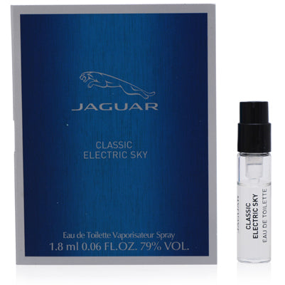 Jaguar Classic Electric Sky Eau de Toilette Spray for Men, 0.06 oz (2 ml)