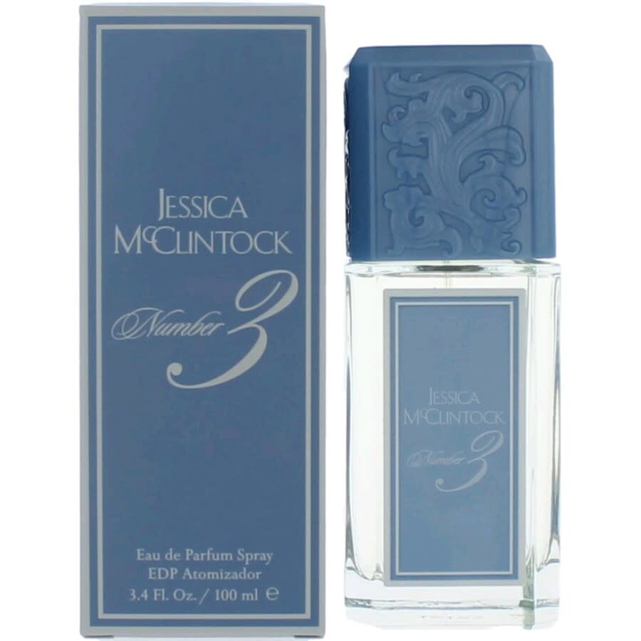 Jessica McClintock Number 3 Eau De Parfum Spray for Women 3.4oz