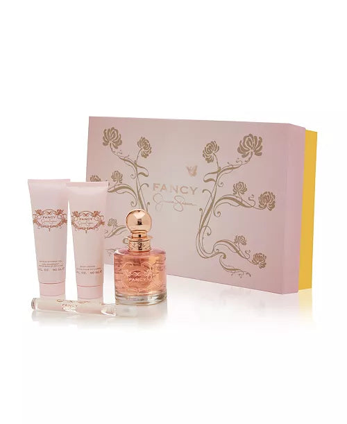 Jessica Simpson Fancy 4-Piece Gift Set for Women Eau de Parfum Spray
