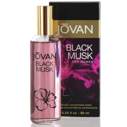 Jovan Black Musk Cologne Concentrate Spray 3.25 oz