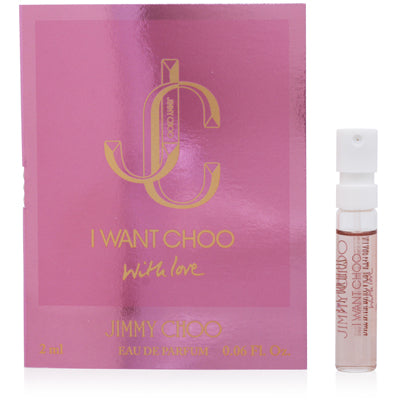 Jimmy Choo I Want Choo With Love Eau de Parfum Spray for Women, 0.06 oz (2 ml)