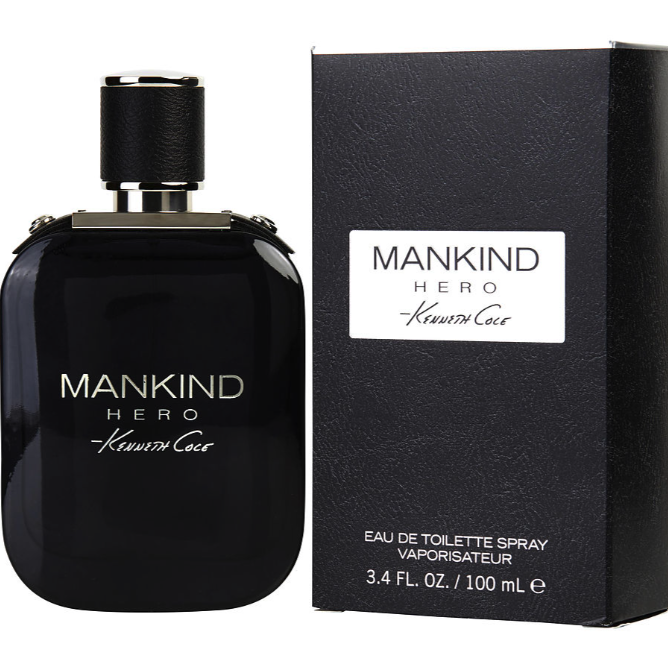 Kenneth Cole Mankind Hero For Men Eau De Toilette Spray 3.4 oz