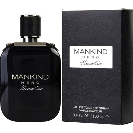 Kenneth Cole Mankind Hero For Men Eau De Toilette Spray 3.4 oz