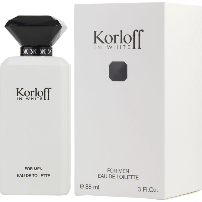 Korloff In White Men Eau De Toilette Spray 3 oz