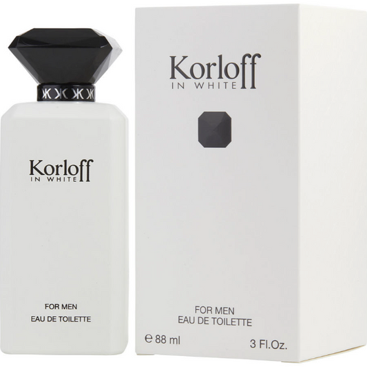 Korloff In White Men Eau De Toilette Spray 3 oz