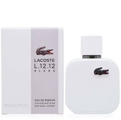 Lacoste L.12.12 Blanc Eau de Parfum Spray 1.7 OZ for Men