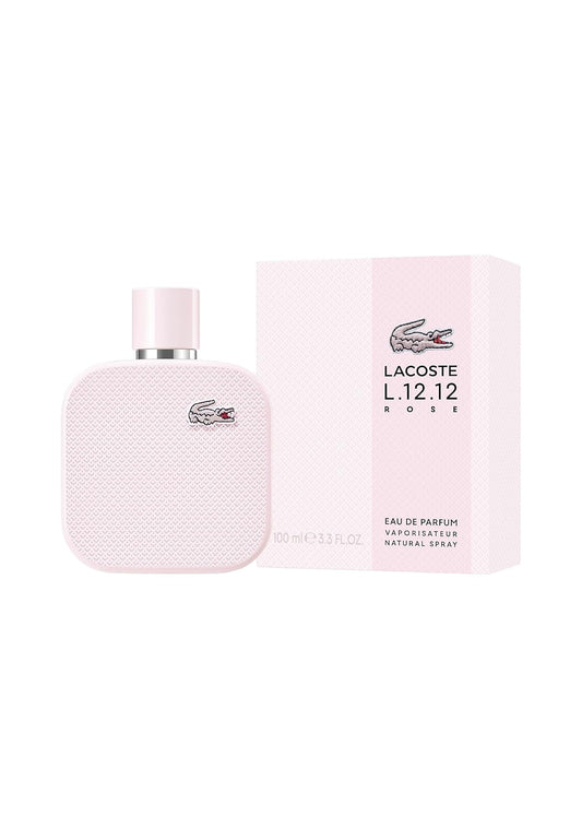 Lacoste Ladies L.12.12 Eau de Toilette Rose Eau Fraiche EDT Spray 3.4 oz