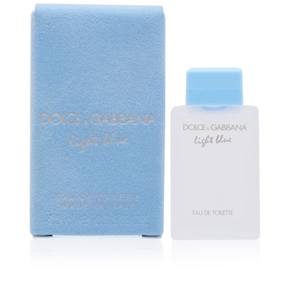 D&G Light Blue Eau de Toilette Splash for Women, 0.15 oz (5 ml)