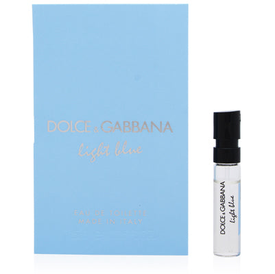 D&G Light Blue Eau de Toilette Spray for Women, 0.05 oz (1 ml)