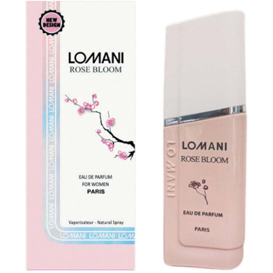 Lomani Ladies Rose Bloom EDP Spray 3.3 oz For Women