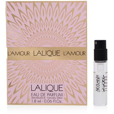 Lalique L'amour Lalique Eau de Parfum Spray for Women, 0.06 oz (2 ml)