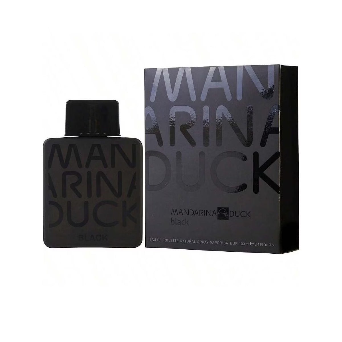 Mandarina Duck Black by Mandarina Duck Men Eau De Toilette Spray 3.4 oz