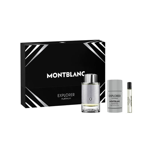 Montblanc Men's Explorer Platinum Gift Set