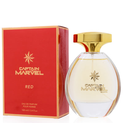 Marvel Captain Marvel Red Eau de Parfum Spray for Women, 3.4 oz (100 ml)