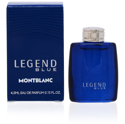 Montblanc Legend Blue Eau de Parfum Splash for Men, 0.15 oz (5 ml)