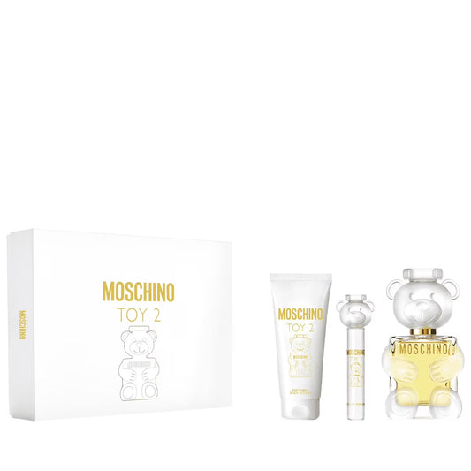 Moschino Toy 2 - 3 Pc Set Women's Eau De Parfum Spray 3.4, Body Lotion 3.4, Spray 0.3 Oz
