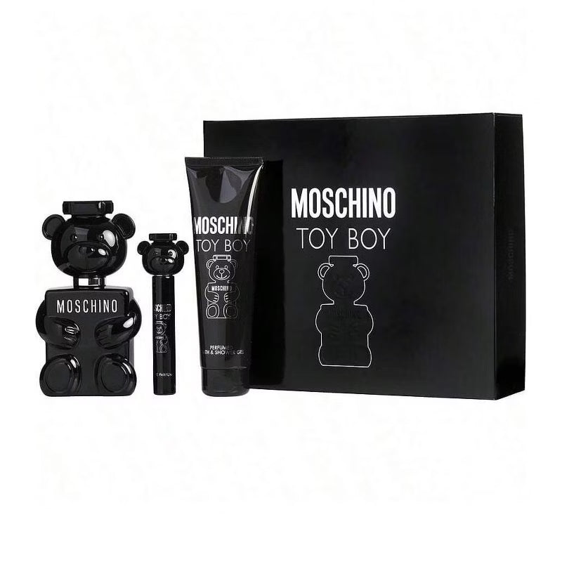 Moschino Toy Boy By Moschino Men Magnolia, Flax, Clove, Amber, Sandalwood Eau De Parfum Spray Set