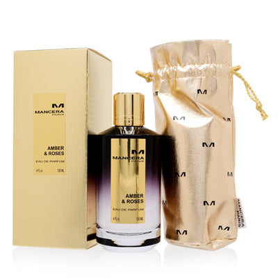 Mancera Paris Amber & Roses Eau de Parfum Spray 4.0 OZ for Women