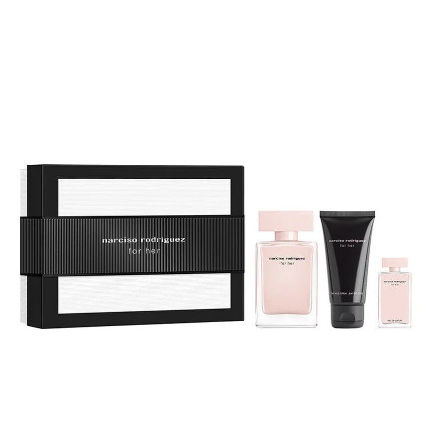 Narciso Rodriguez Ladies For Her 3pcs EDP Gift Set