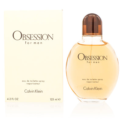 Calvin Klein Obsession Men Eau de Toilette Spray for Men, 4 oz (118 ml)
