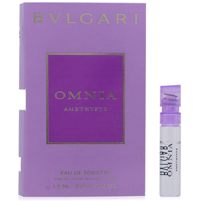 Bulgari Omnia Amethyste Eau de Toilette 0.05 OZ for Women