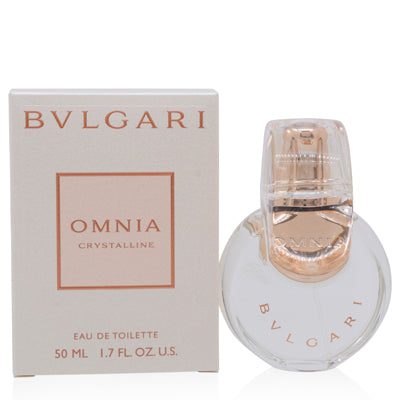 Bulgari Omnia Crystalline Eau de Toilette Spray for Women, 1.7 oz (50 ml)