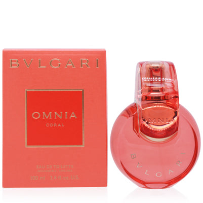 Bulgari Omnia Coral Edt Spray Refillable 3.3 OZ for Women